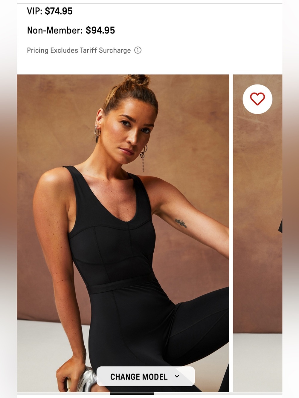Khloé Edit Women's Black Sculpting Motion 365+ Jumpsuit - Picture 3 of 16
